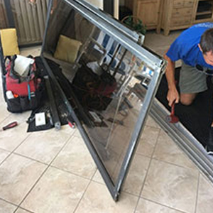 sliding glass door frame repair Exeter