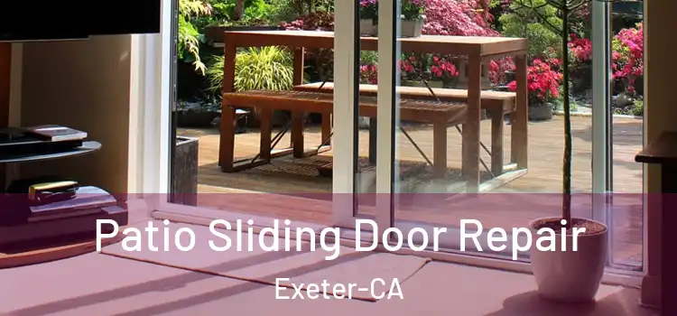  Patio Sliding Door Repair Exeter-CA